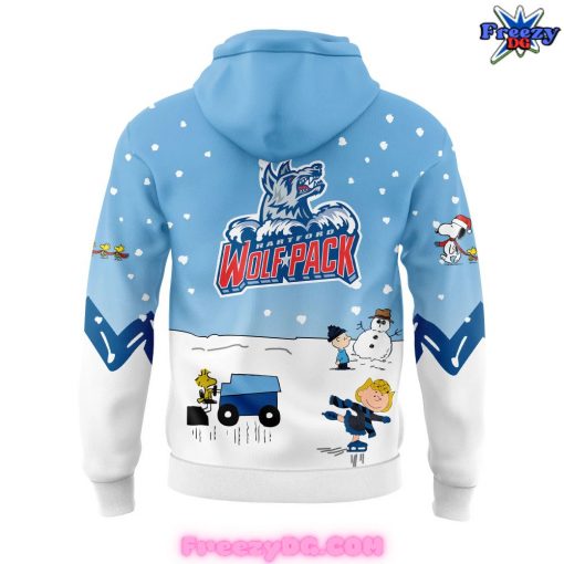 Hartford Wolf Pack Peanuts Snoopy Hoodie