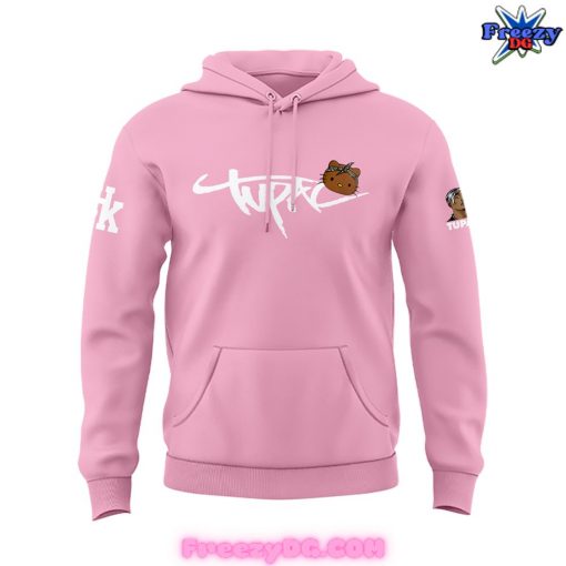 Hello Kitty Collab Tupac Shakur Edition Pink Hoodie