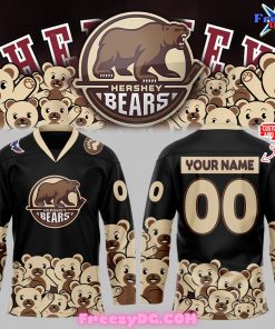 Hershey Bears Hockey Team Caramel Beige Hoodie