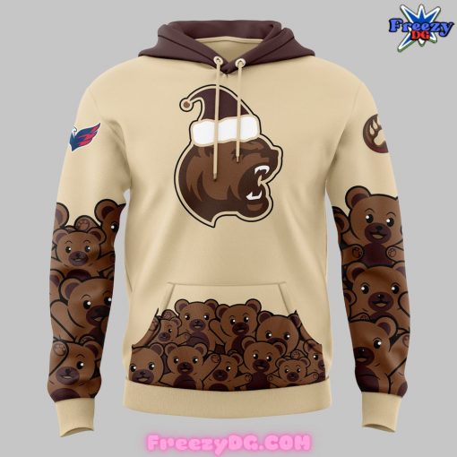 Hershey Bears Hockey Team Caramel Beige Hoodie