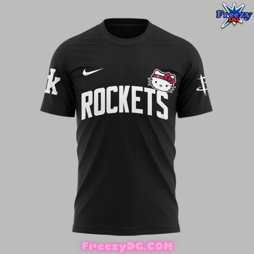 Houston Rockets x Hello Kitty Black T-Shirt