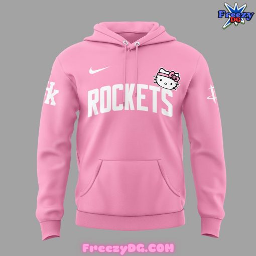 Houston Rockets x Hello Kitty Pink Hoodie