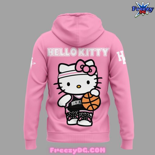 Houston Rockets x Hello Kitty Pink Hoodie