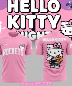 Houston Rockets x Hello Kitty Pink T-Shirt