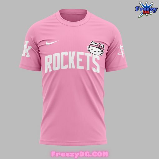 Houston Rockets x Hello Kitty Pink T-Shirt