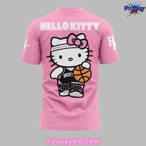 Houston Rockets x Hello Kitty Pink T-Shirt