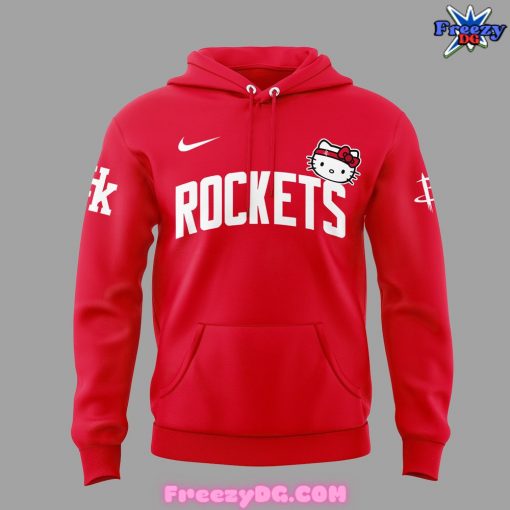 Houston Rockets x Hello Kitty Red Hoodie