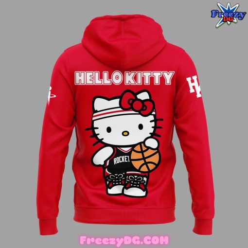 Houston Rockets x Hello Kitty Red Hoodie