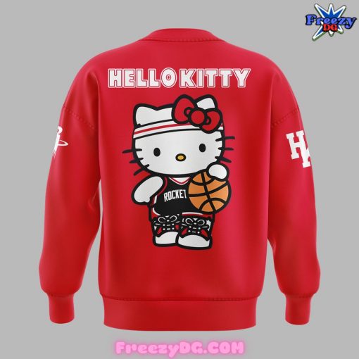 Houston Rockets x Hello Kitty Red Sweatshirt