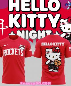 Houston Rockets x Hello Kitty Red T-Shirt