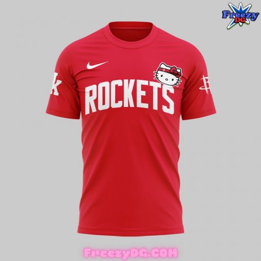 Houston Rockets x Hello Kitty Red T-Shirt