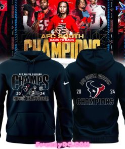 Houston Texans AFC South Champions Hoodie 2024