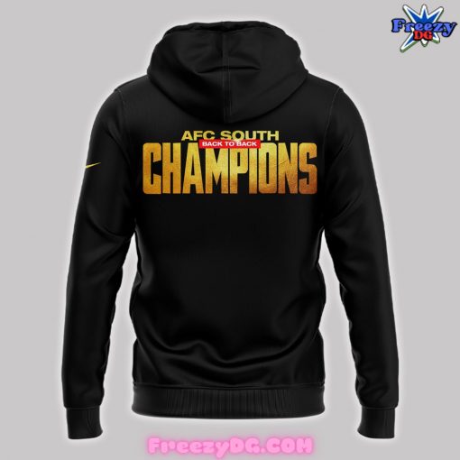 Houston Texans Back-to-Back Champions Black 2024 Hoodie