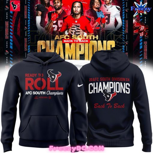 Houston Texans Back-to-Back Champions 2024 Hoodie