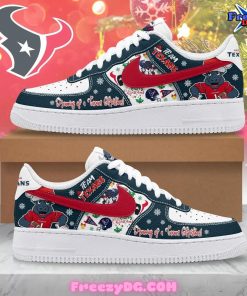 Houston Texans Christmas Nike Air Force 1