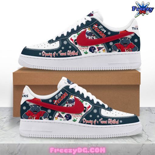 Houston Texans Christmas Nike Air Force 1