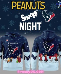 Houston Texans x Peanuts Snoopy Night 2024 Hoodie