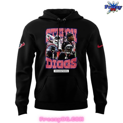 Houston Texans x Stefon Diggs 2024 Black Hoodie