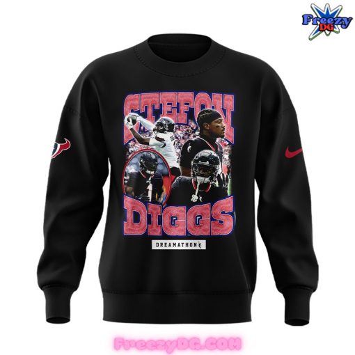 Houston Texans x Stefon Diggs 2024 Black Sweatshirt