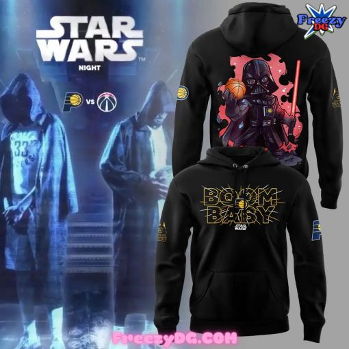 Indiana Pacers x Star Wars Night Black Hoodie