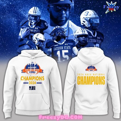 Jackson State Tigers 2024 HBCU National Champions Hoodie