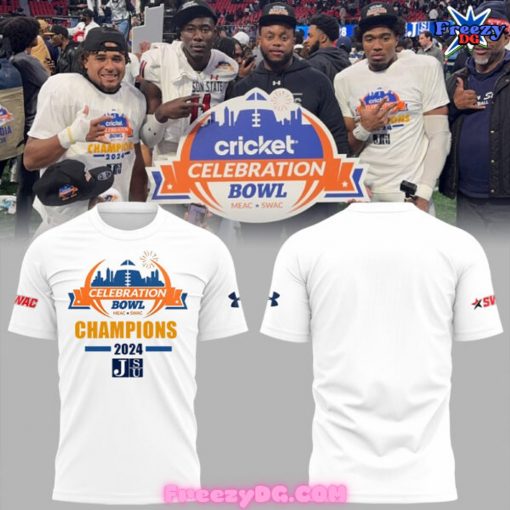 Jackson State Tigers Celebration Bowl Champions 2024 Edition T-Shirt