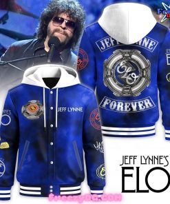 Jeff Lynne’s ELO Forever Limited Edition Blue Hooded Varsity Jacket