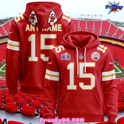 Kansas City Chiefs Custom 2024 Red Hoodie