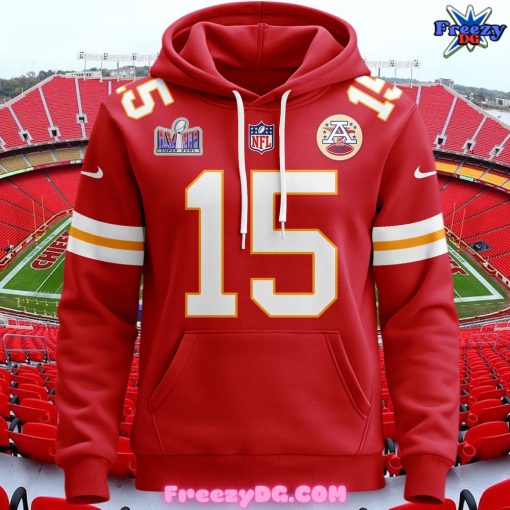 Kansas City Chiefs Custom 2024 Red Hoodie