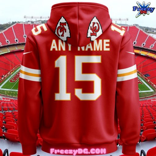 Kansas City Chiefs Custom 2024 Red Hoodie