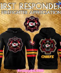 Kansas City Chiefs Firefighter Appreciation Night 2024 Hoodie