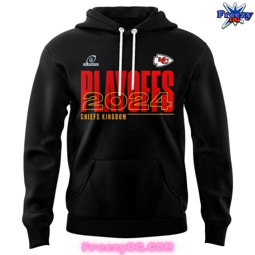 Kansas City Chiefs NFL Playoffs 2024 Black Hoodie