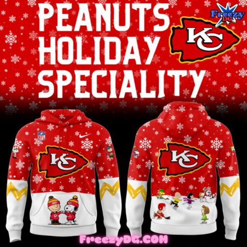 Kansas City Chiefs Peanuts Holiday Speciality Hoodie