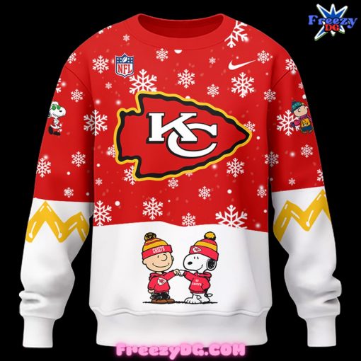 Kansas City Chiefs Peanuts Holiday Specialty Sweatshirt