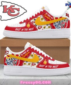 Kansas City Chiefs Beast of the East Limited Edition Nike Air Force 1