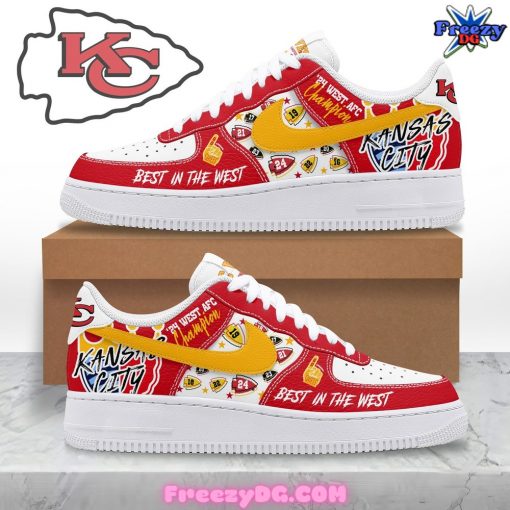 Kansas City Chiefs Beast of the East Limited Edition Nike Air Force 1