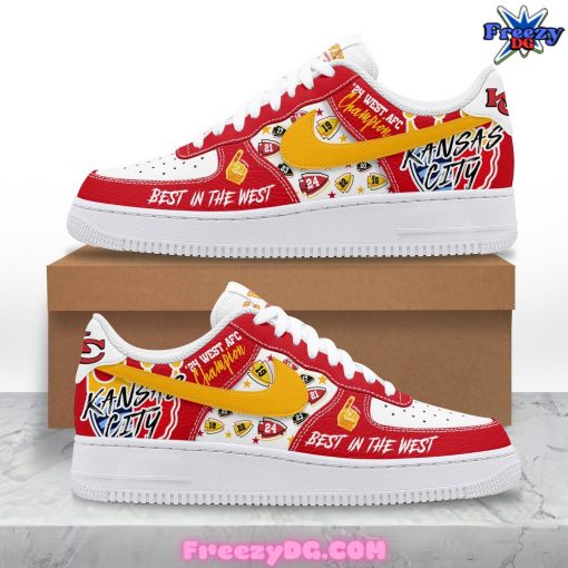 Kansas City Chiefs Beast of the East Limited Edition Nike Air Force 1