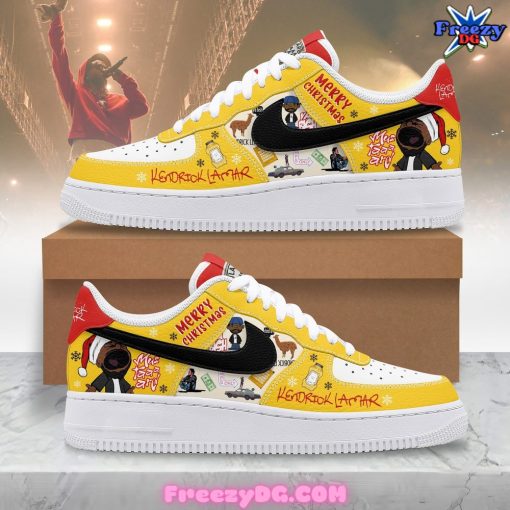 Kendrick Lamar Merry Christmas Limited Edition Nike Air Force 1