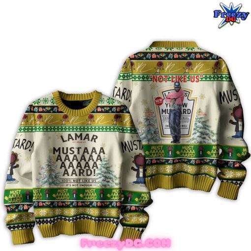 Kendrick Lamar Mustard Special Ugly Sweater