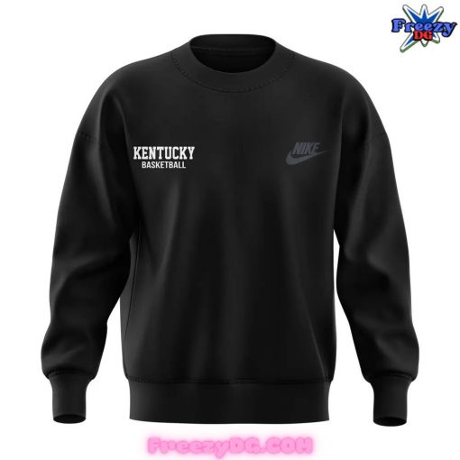 Kentucky Wildcats Basketball Mark Pope Black Sweatshirt