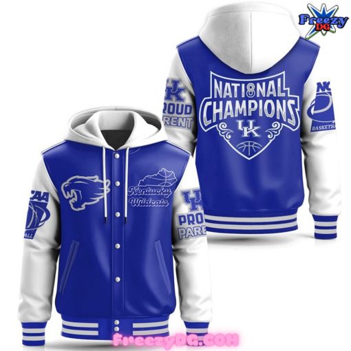 Kentucky Wildcats Champions 2024 Hooded Varsity Jacket