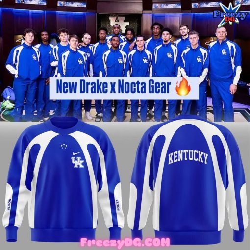 Kentucky Wildcats Nike Nocta Special Blue Sweatshirt