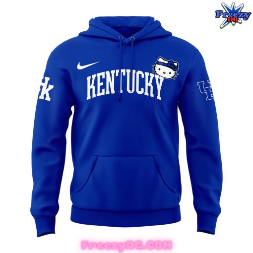 Kentucky Wildcats x Hello Kitty Blue Hoodie