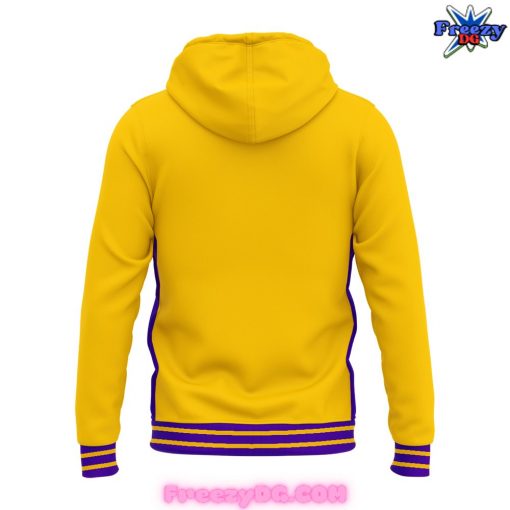 LSU Tigers Basketball Uniform Gold Hoodie