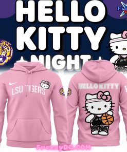 LSU Tigers Collab Hello Kitty Pink Hoodie