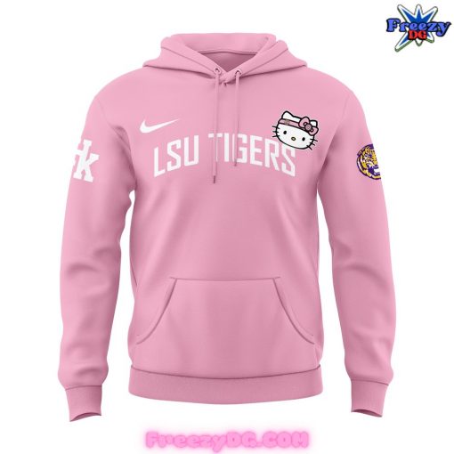 LSU Tigers Collab Hello Kitty Pink Hoodie