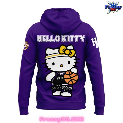 LSU Tigers Collab Hello Kitty Purple Hoodie