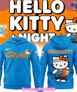 Lady Vols Basketball x Hello Kitty Blue Hoodie