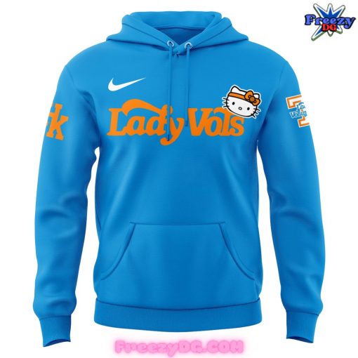 Lady Vols Basketball x Hello Kitty Blue Hoodie