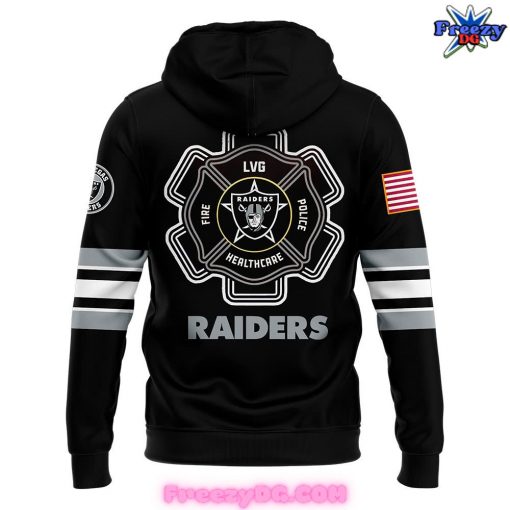 Las Vegas Raiders Firefighter Appreciation Night 2024 Hoodie